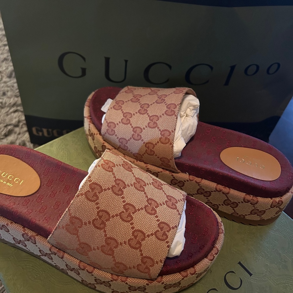 Gucci platforms